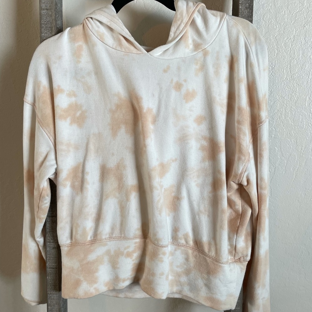 Aerie pink tie dye sweatshirt size small